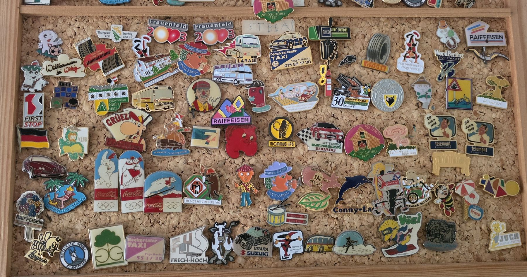 Placchette & Badge: Pin Sammlung – Usato da Dättlikon venduto da Biertrans 1