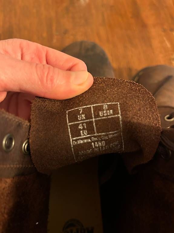 Scarpe da uomo: Doc Martens Boots braun Gr. 41 - neuwertig – Usato da Basel venduto da Sch_yst7 2