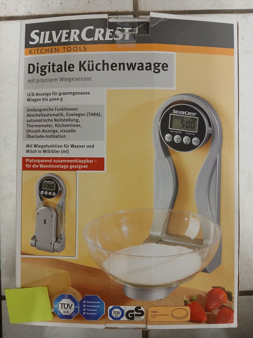 SilverCrest Küchenwaagen: Digitale Küchenwaage Silver Crest – Neu (gemäss Beschreibung) aus Pfaffnau von lar_nw2l