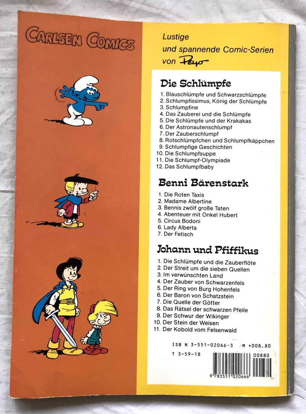 Fumetti: Benni Bärenstark - Band 6 - Lady Alberta – Usato da Schaffhausen venduto da durruti 4
