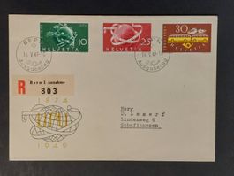 FDC 1949 deutsch, echt gelaufen