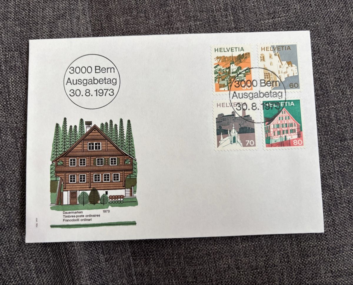 Alle Briefmarken: Ersttagesbriefe 1973 – Neu (gemäss Beschreibung) aus Binningen von Alpakat 1