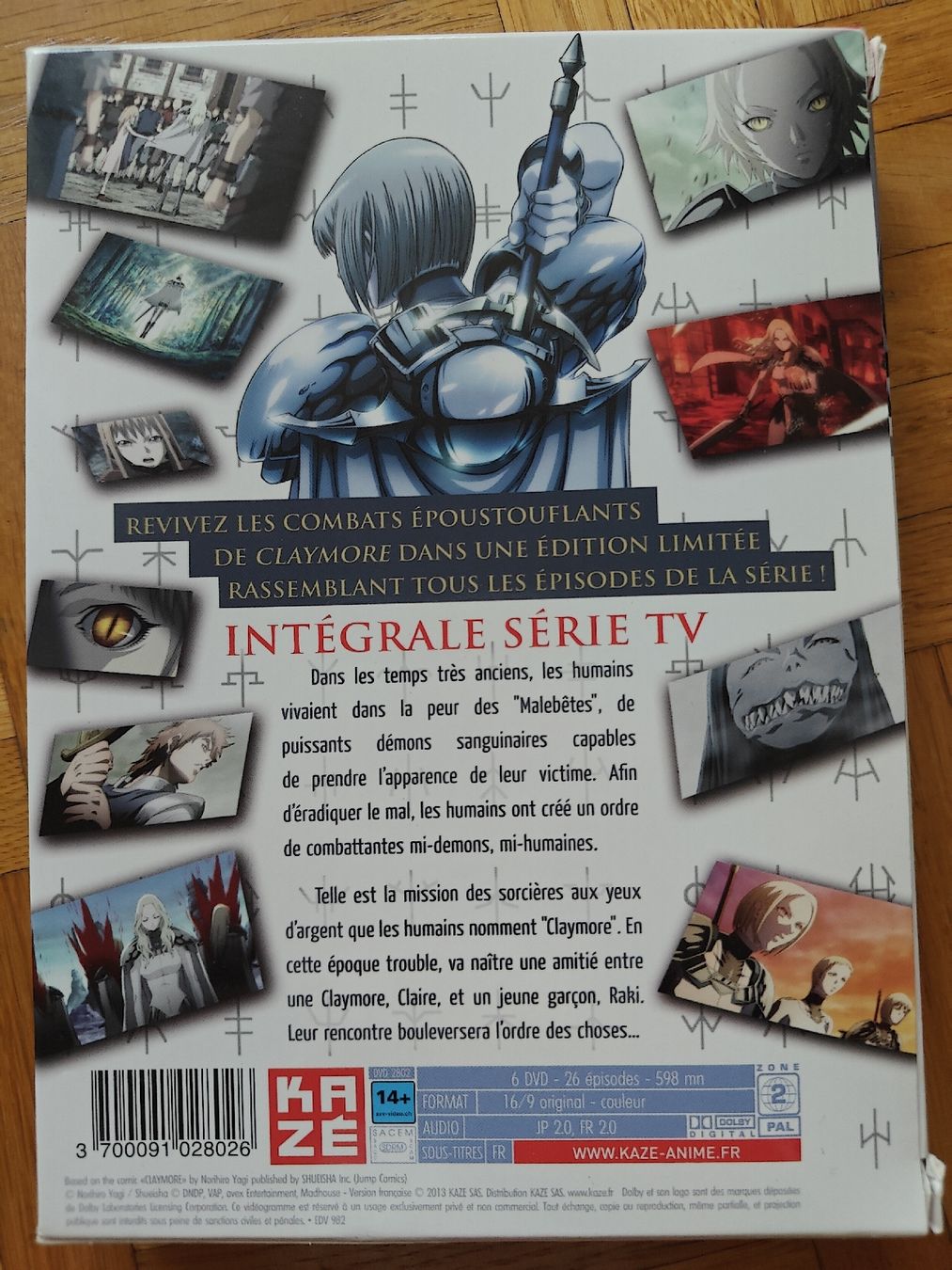 Alle DVDs: Claymore: Complete TV Series Collection - Anime DVD Set – Neu (gemäss Beschreibung) aus Carouge GE von Andelie 1