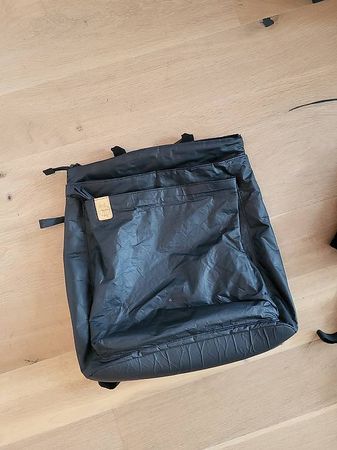 Wickelrucksack Tyve schwarz sehr gut erhalten