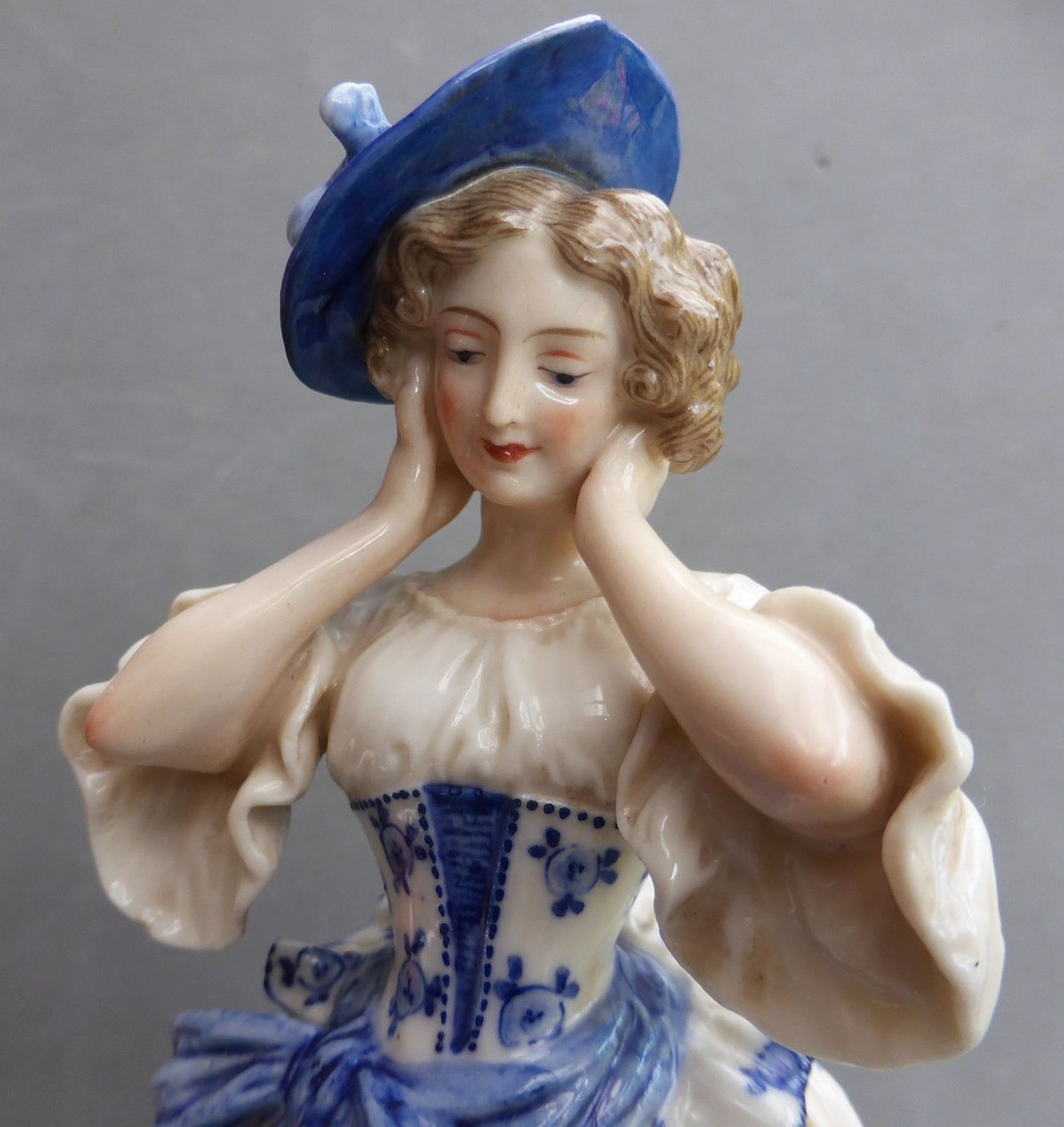Statuette: Hübsche antike Figur von Dressel & Kister – Usato da Sonceboz-Sombeval venduto da Artdecolove 6