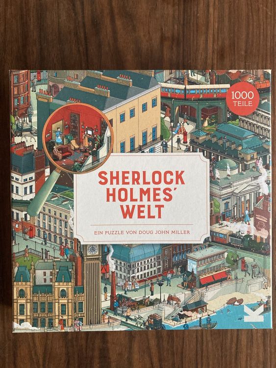 Puzzle Misterioso Bepuzzled: Sherlock Holmes E La Banda Maculata &ndash; 1000 Pezzi, Per Adulti E Ragazzi