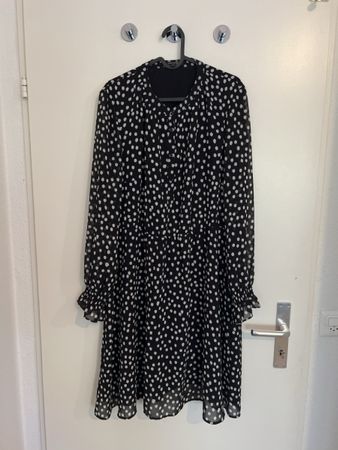 Robe noire à pois blancs, Brand: Comma taille 44