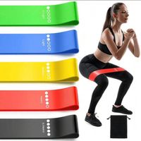 Fitnessbänder Set, 5 Stk. Widerstandsbänder für Gym neu!