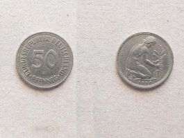 Fünfzig-Pfennigstück 1950 selten