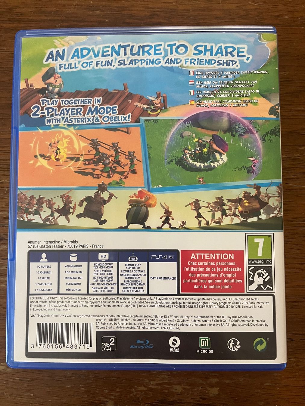 Spiele: Asterix und Obelix ps4 – Gebraucht aus Zürich von Arch2 1
