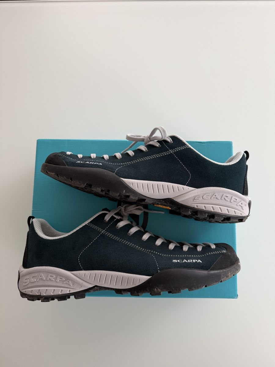 Scarpa Herrenschuhe: Scarpa Mojito Freizeitschuhe blau Grösse 46 – Gebraucht aus Rain von bbone-b