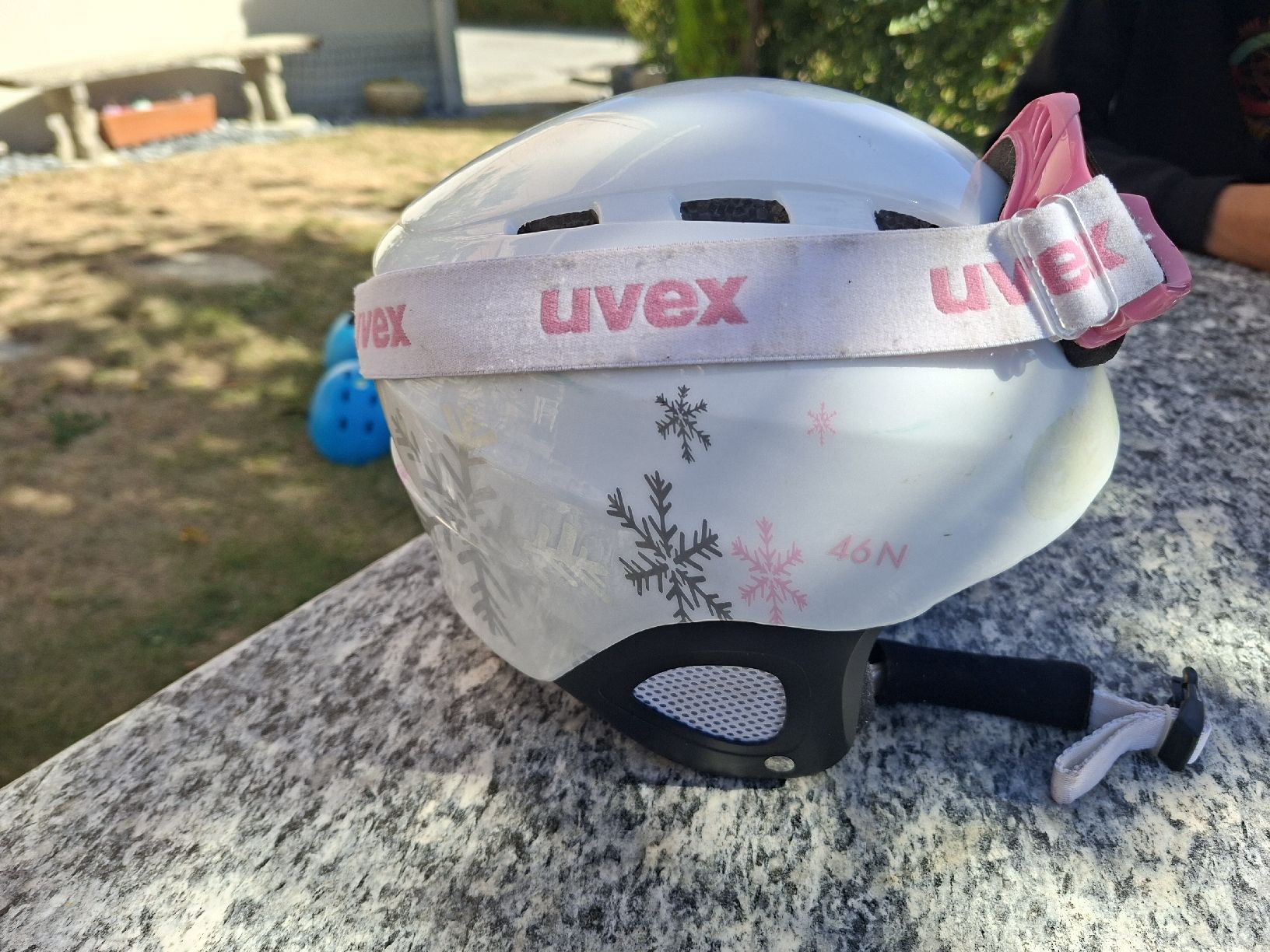 Caschi: Casque de ski 46N avec masque Uvex – Usato da Sierre venduto da ronhextall 1