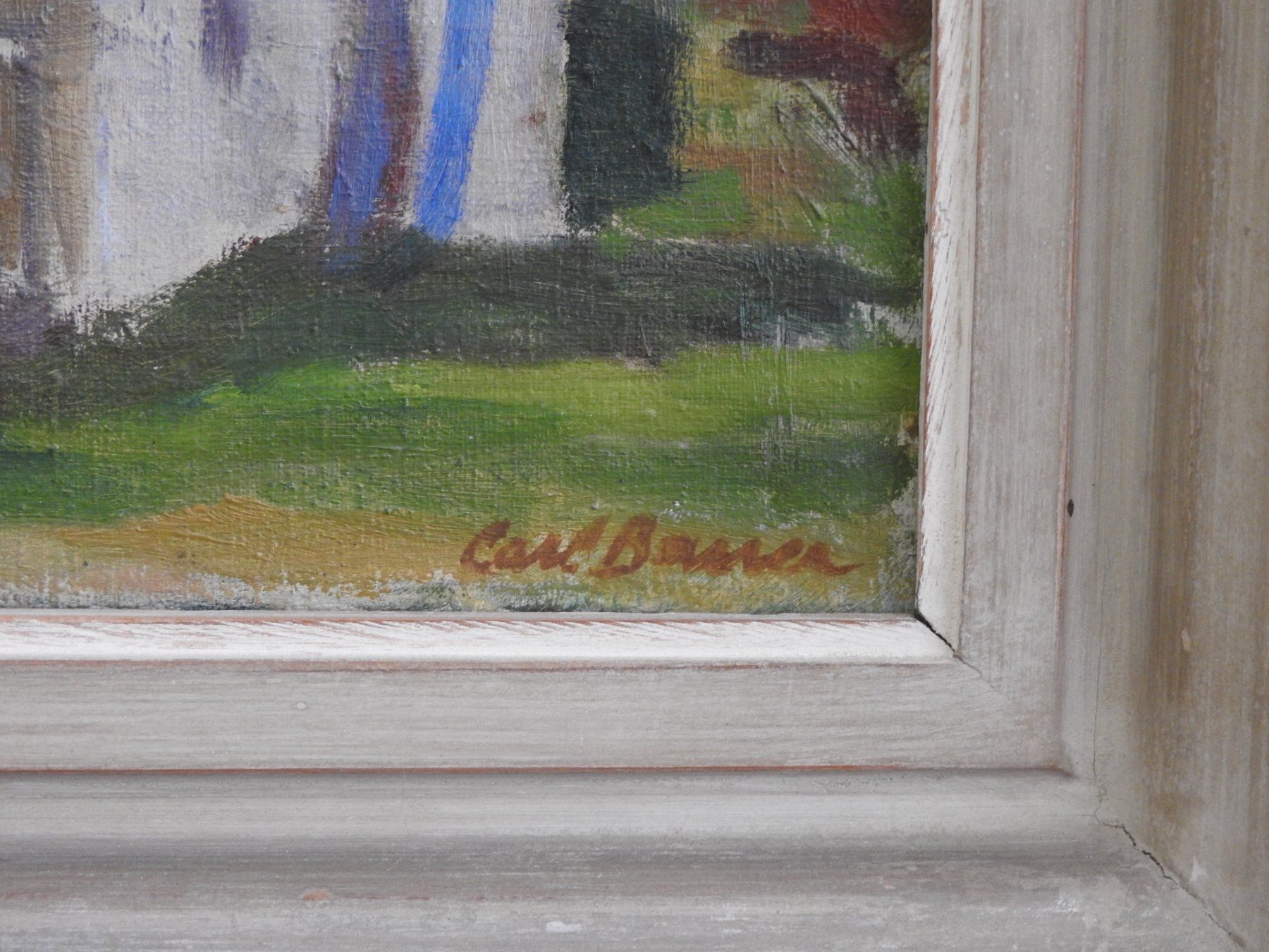 Dipinti: Carl Bauer -   Oelbild – Usato da Stetten AG venduto da Brissago25 1