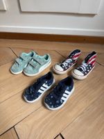 3 Kids Sneakers: Converse, Adidas, Puma (Grösse 22-23)