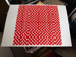 Gudrun PIPER 1917-2016  konkrete Kunst signiert/nummeriert