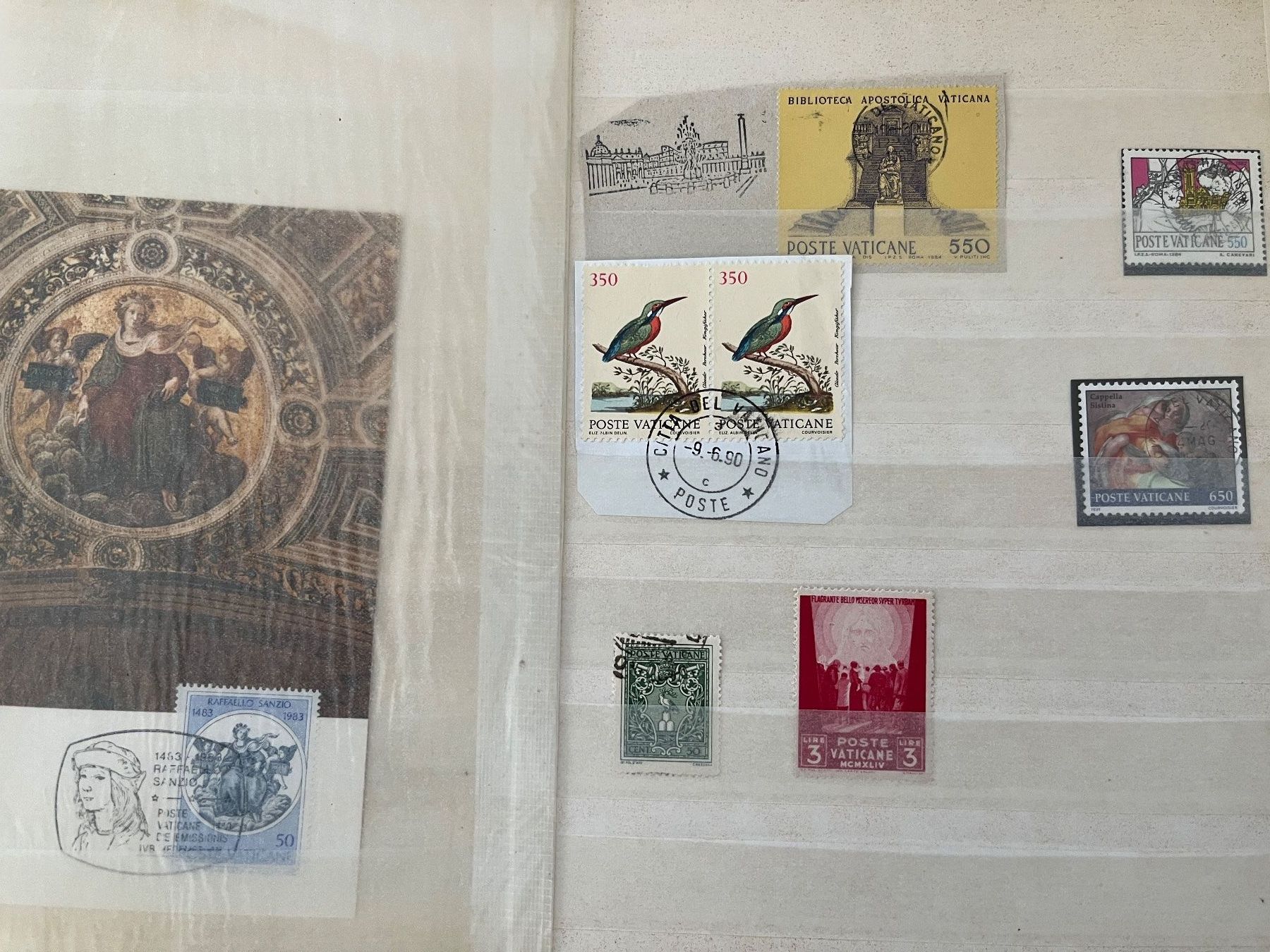 Tutti i francobolli: Briefmarken Sammlung Vatikan – Usato da Stetten AG venduto da Brissago25 4