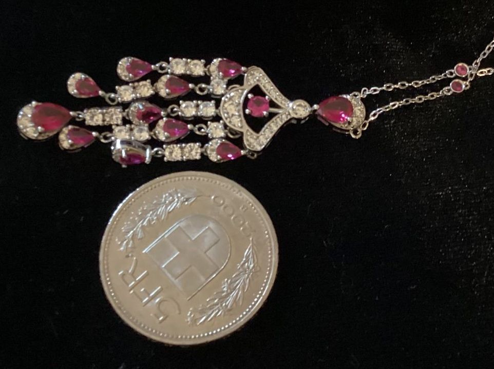 Catenine: Collier pierres Swarovski – Usato da fribourg venduto da iris18 4