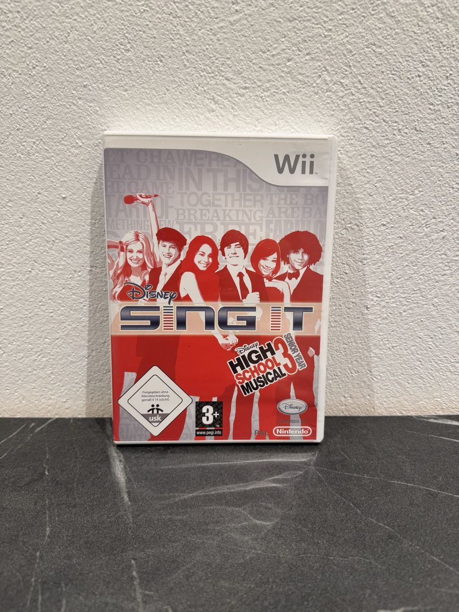 Giochi: Wii - Sing it, High School Musical 3 – Usato da Beromünster venduto da sim_567j