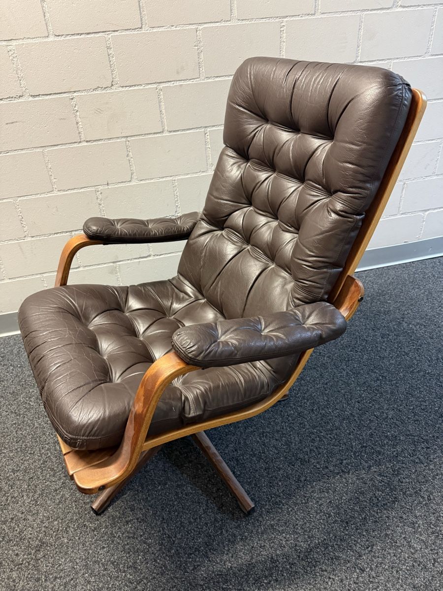 Poltrone: Sessel Vintage Drehsessel  – Usato da Bern venduto da Delamer 4