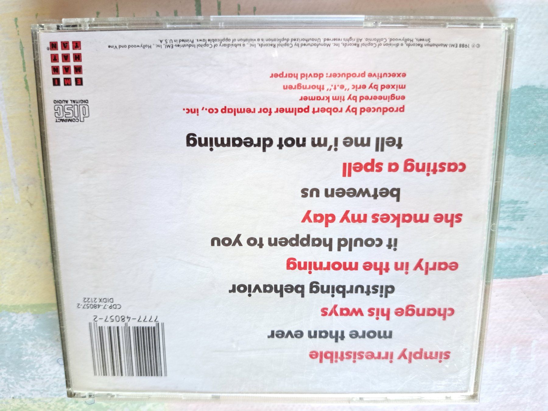 CD: Cd Robert Palmer - Heavy Nova – Usato da Pully venduto da bro_n52j 1
