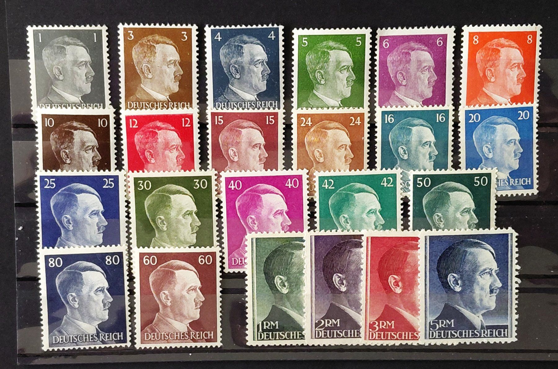 Alle Briefmarken: Deutsches Reich 1941 und 1942** – Neu (gemäss Beschreibung) aus Luzern von qualifair