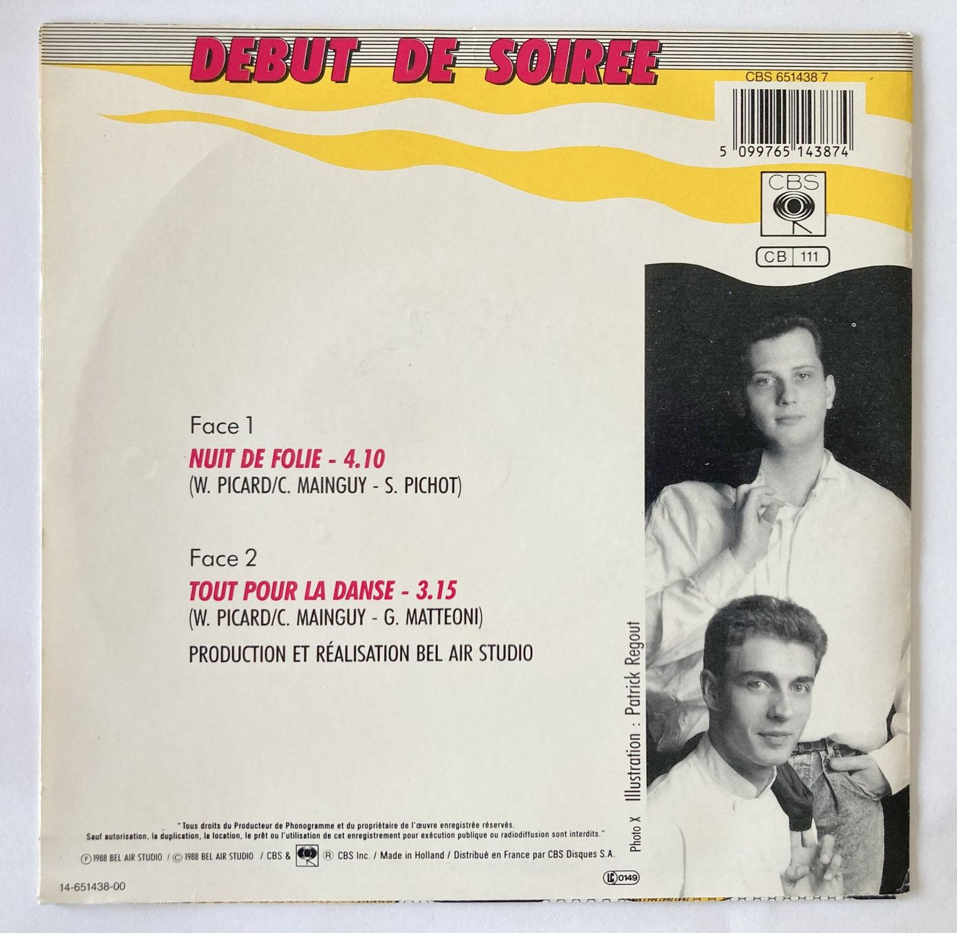 Vinyles: DEBUT DE SOIREE - NUIT DE FOLIE – D'occasion à Bottens par hotter-than-hell 1