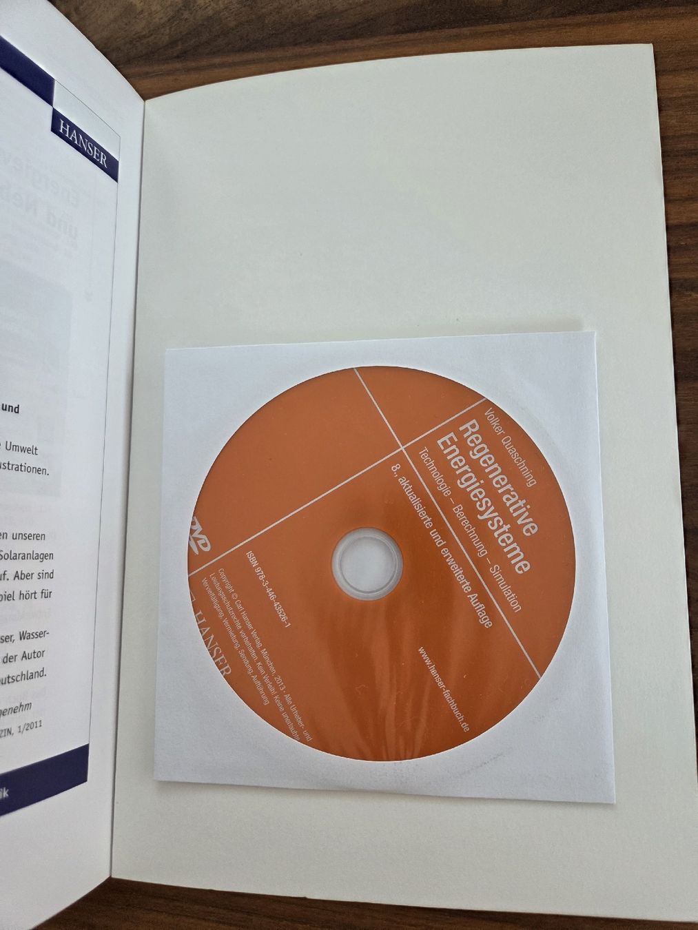 Libri: Buch Regenerative Energiesysteme 8. Aufl. mit DVD,gebraucht – Usato da Hinwil venduto da Jessica13 2