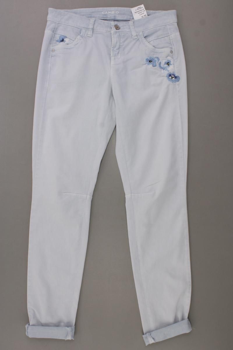 Pantaloni: Cambio Hose Gr. 36 blau aus Baumwolle – Usato da Neustadt an der Waldnaab venduto da SecondLifeFashion