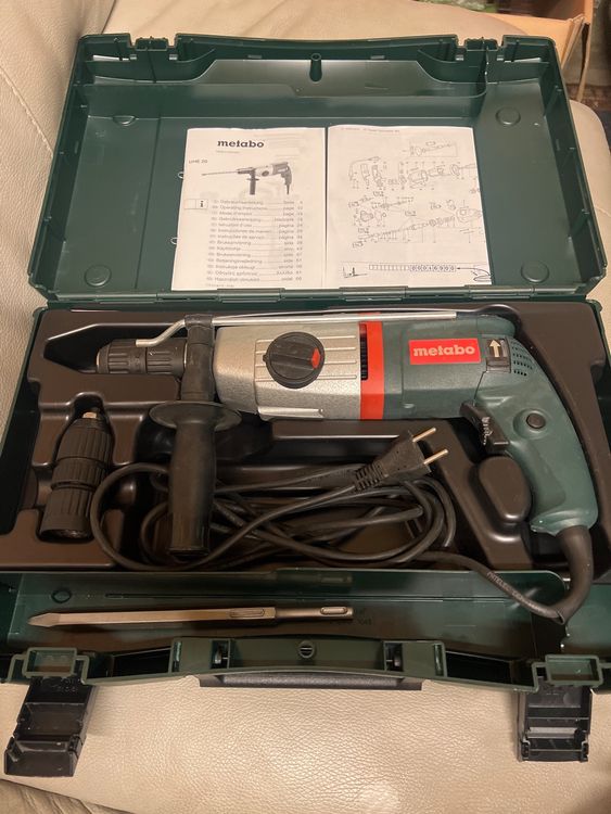 Metabo UHE 20 Bohrhammer/Bohrmaschine im Koffer (d) Kaufen auf Ricardo