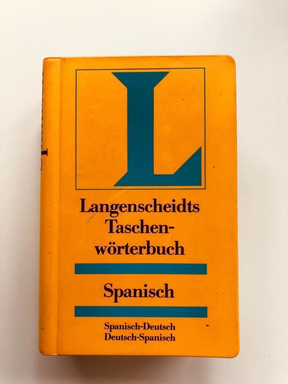 Libri: LANGENSCHEIDT WÖRTERBUCH SPANISCH GROSS – Usato da Malters venduto da Kuettel1