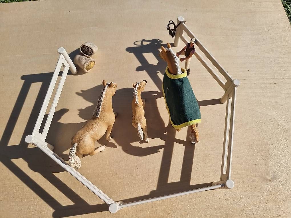 Schleich Jouets: Schleich Set "Familie Haflinger" – D'occasion à Ortschwaben par Patrick1978 2