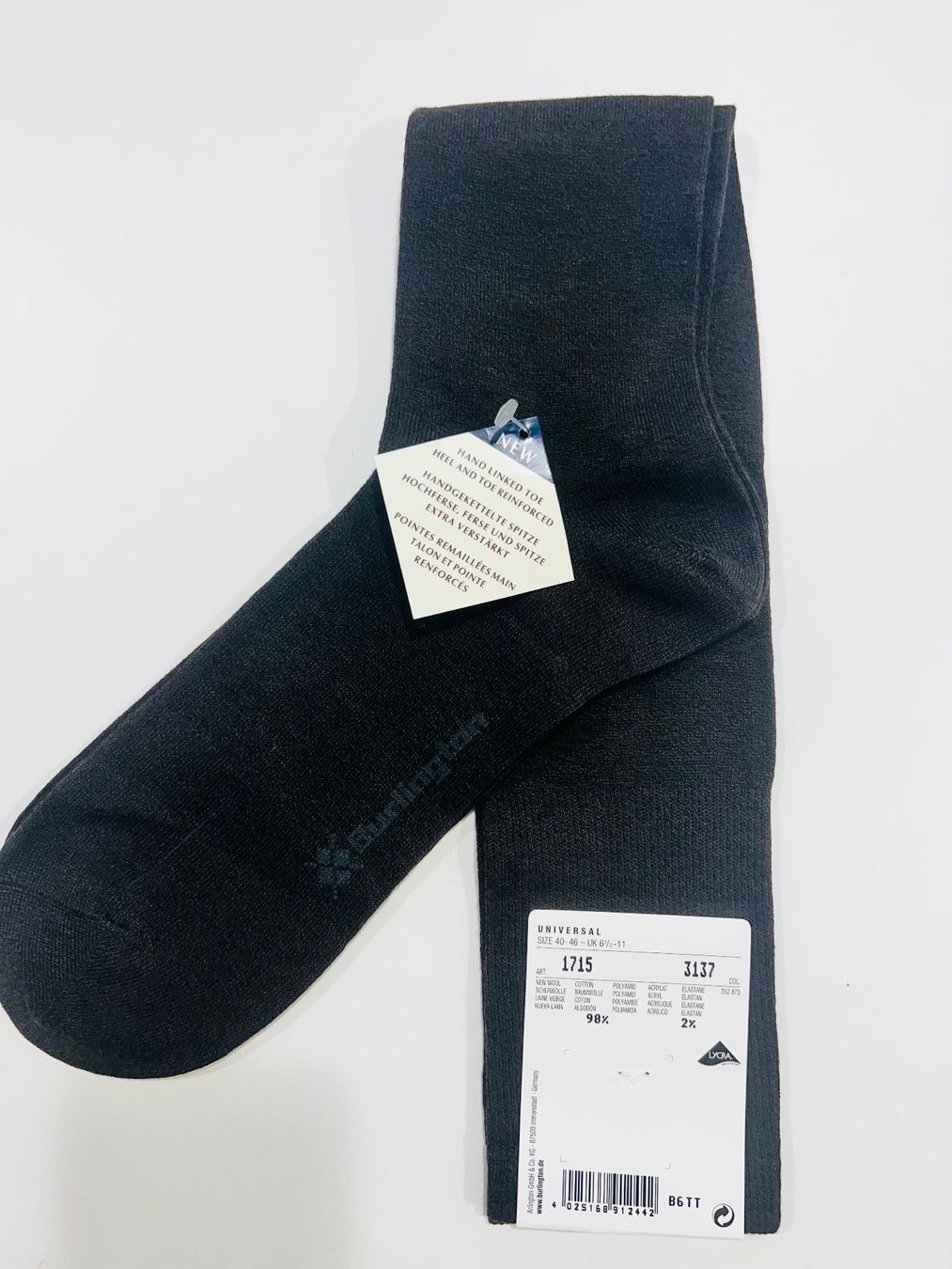 Burlington Socken: Herren Business Socken Burlington/ Lang – Neu und originalverpackt aus Zumikon von DamenFashionShop 8