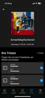 2 Tickets AnnenMayKantereit Konzert Innenraum neu