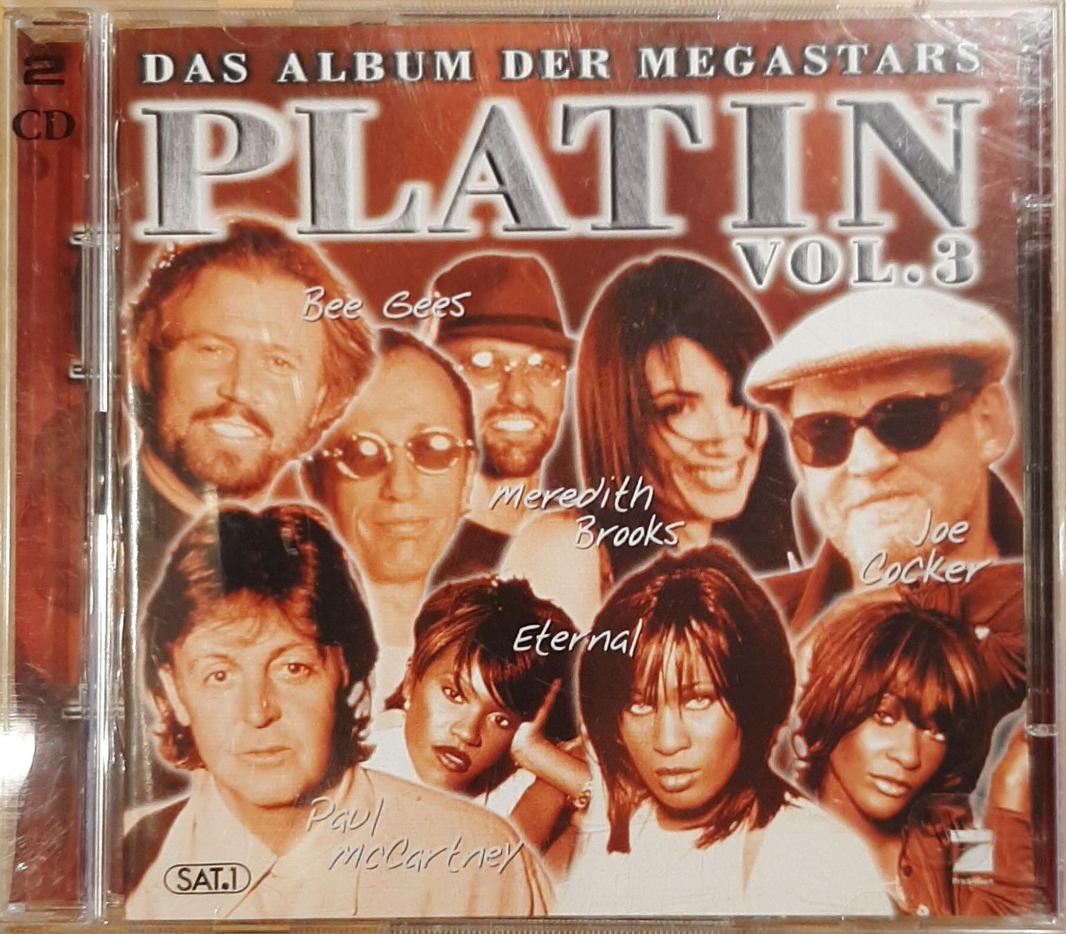 CD: Platin Vol.3 - Album der Megastars, 2CD Hit Sampler 1997 – Usato da Schönenberg TG venduto da breiti12