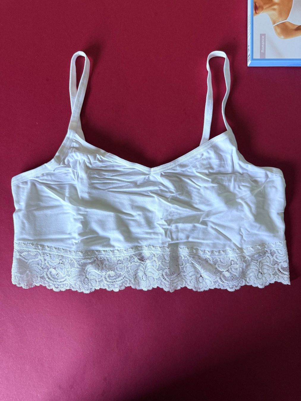 Sloggi Altra biancheria intima: SLOGGI, Bralette Romance, Grösse 46, Farbe Weiss – Nuovo e nell'imballaggio originale da Rudolfstetten venduto da gst_g7xl 3