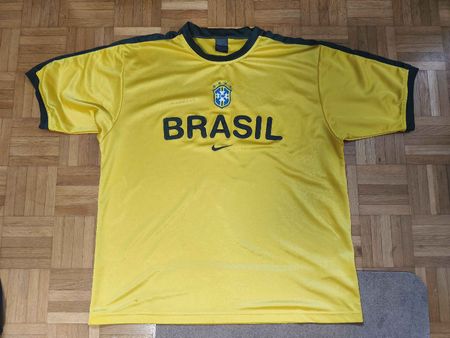 Brazil WM 2002 Trikot Grösse L Nike Fussball Brasilien