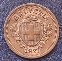 1 RAPPEN JAHR 1927 - SCHWEIZ / RAR