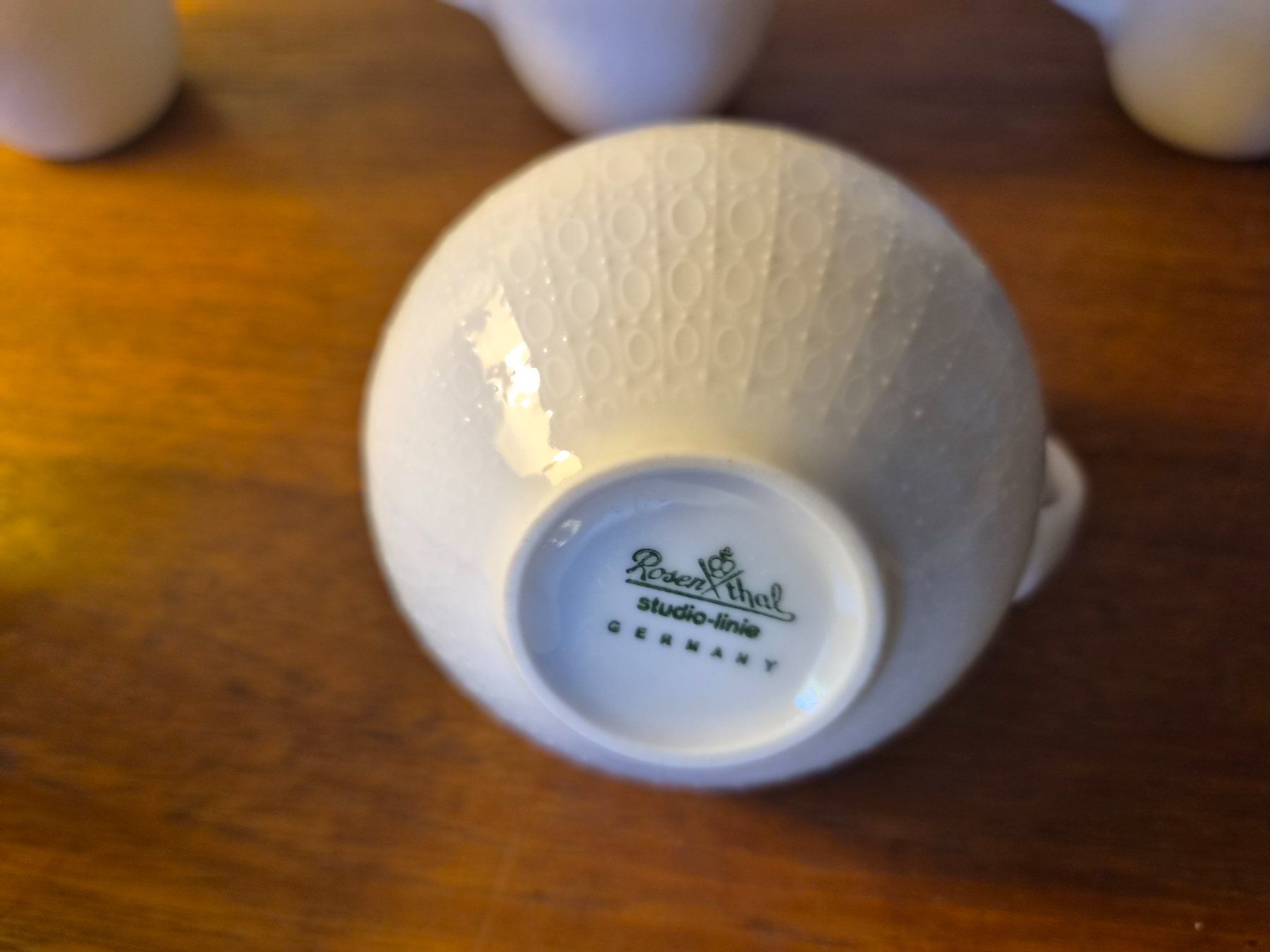 Rosenthal Set di piatti: Rosenthal studio-linie Kaffeeservice / Tee-Set Golddekor – Usato da Zürich venduto da Primanoctis 7
