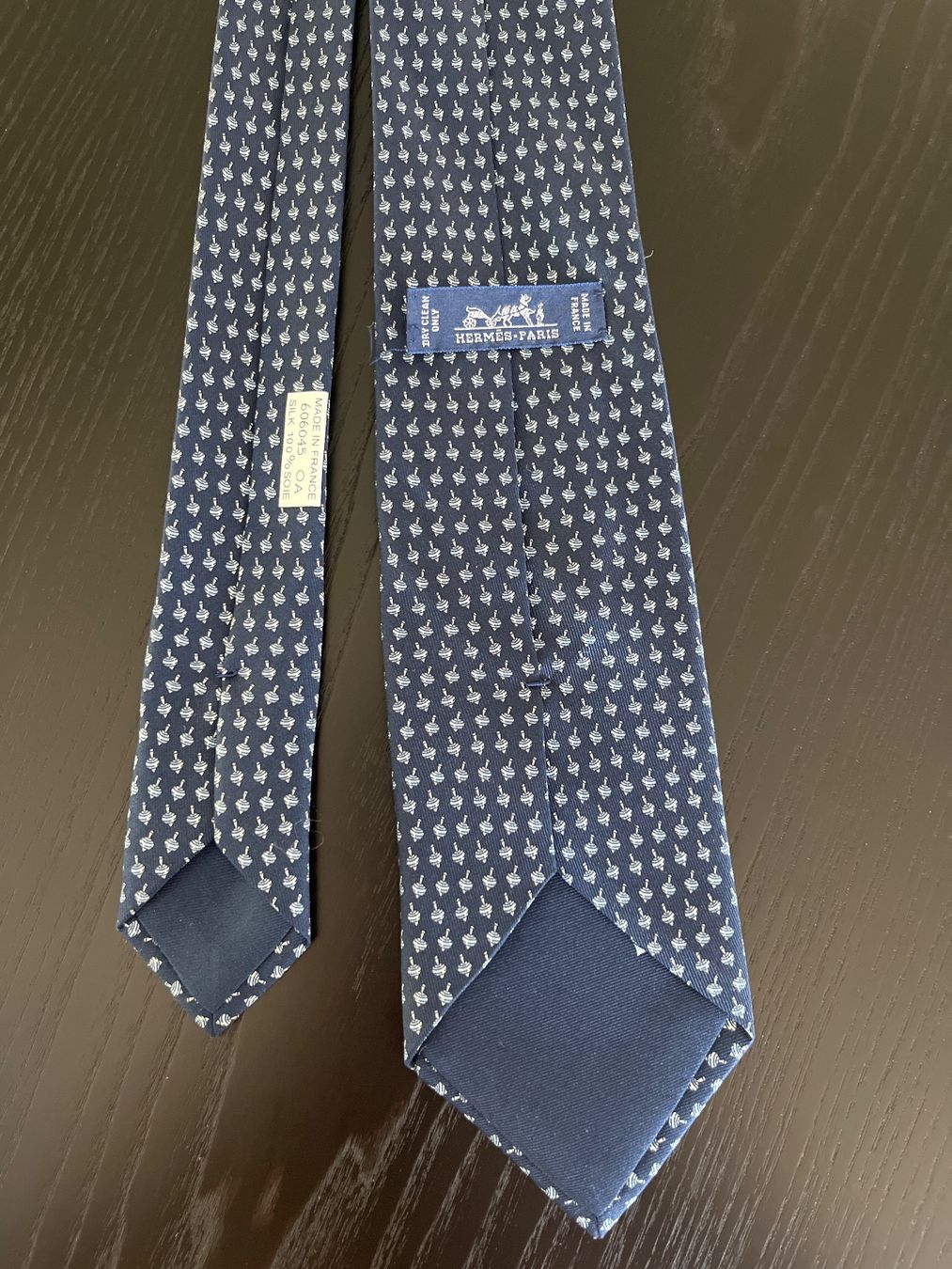 Hermès Krawatten: Blue Hermès tie  100% silk – Gebraucht aus Rüschlikon von ant_5v7g 3