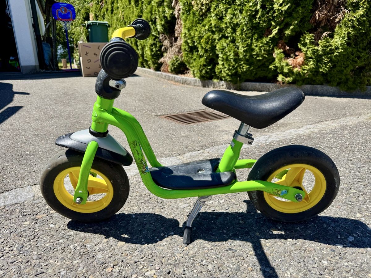 Puky Biciclette: Grünes Laufrad Puky – Usato da Rupperswil venduto da guitarist