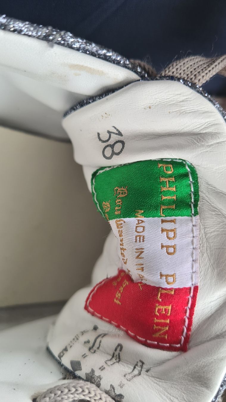 Philipp Plein Scarpe da donna: Philipp Plein  sneakers gr. 38 – Usato da Nebikon venduto da Draga25 6