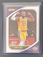 NBA Lebron James 2020-21 Absolute Gold Foil Parallel Card
