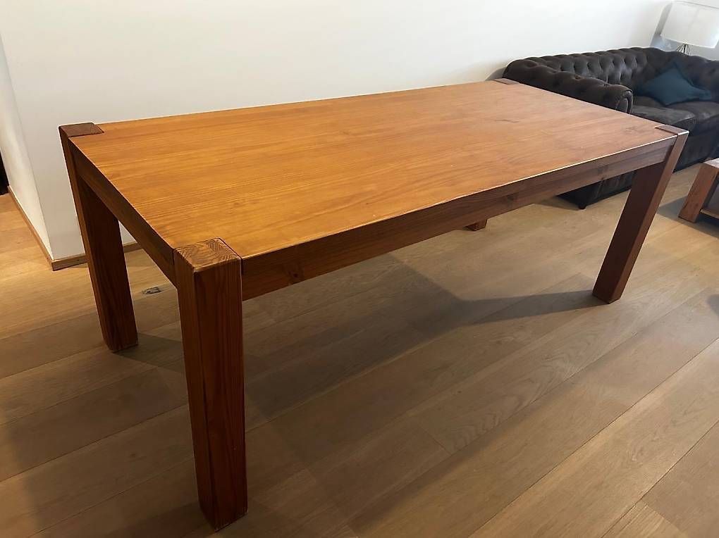 Pfister Tavoli: Solid Brazilian Wood Dining Table (200x90x75) – Usato da Genève venduto da noe_b5g7