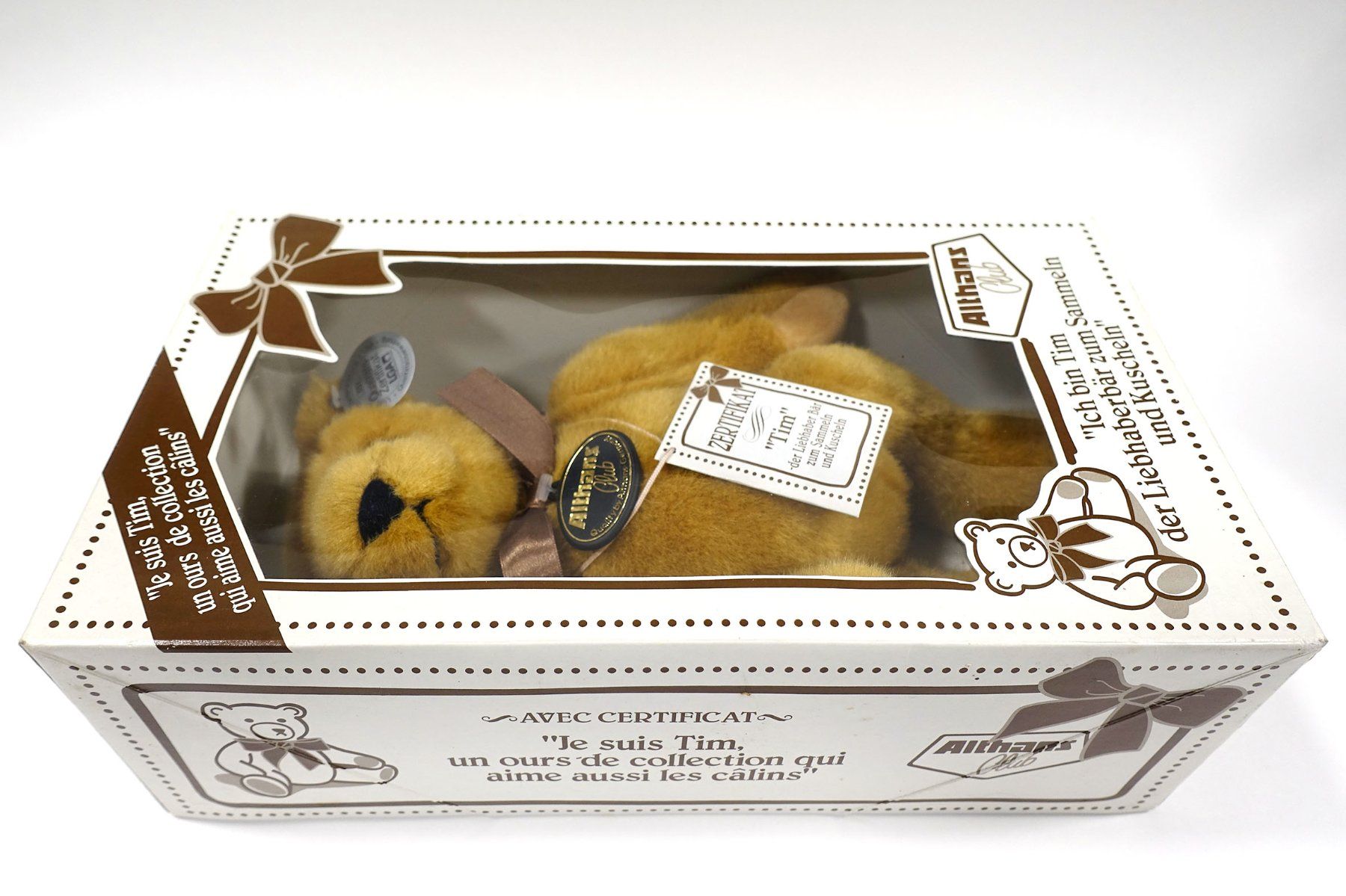Spielzeuge: Teddy Bär Tim von Althans, neuwertig – Neu (gemäss Beschreibung) aus Buochs von chicco64 9