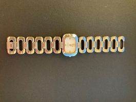 Montre femme Esprit acier avec strass, état occasion