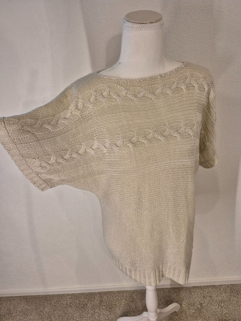 C&A Top: Sommerlicher Strickpullover, Beige – Usato da La Neuveville venduto da Vestiaire_2011 2