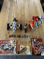 Lego Ninjago Set Konvolut mit Figuren und Anleitungen