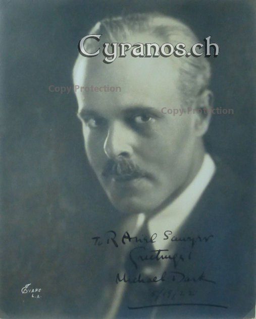 Autographes: Michael Dark (1882-1934) - Schauspieler - Autogramm – D'occasion à Dietikon par cyranos.ch