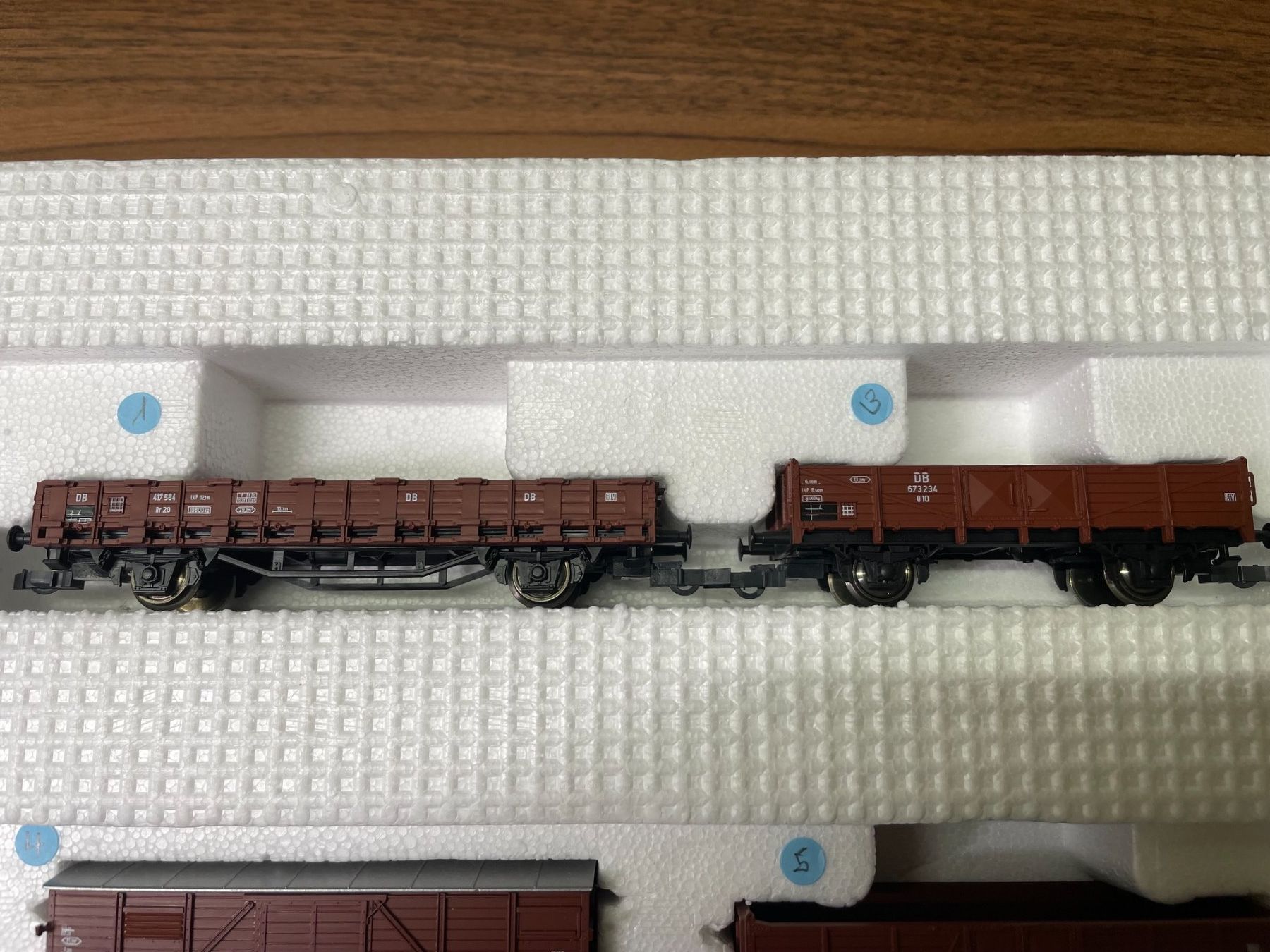 Roco Modelleisenbahnen: Roco 8 Stk Güterwagen in DC – Gebraucht aus Villmergen von Mfritz 2