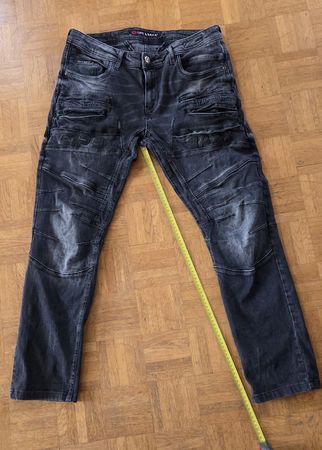 Cipo&Baxx Jeans Schwarz, Grösse 38/32, wenig getragen!